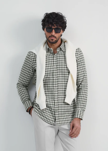 پیراهن چهارخانه 2520108