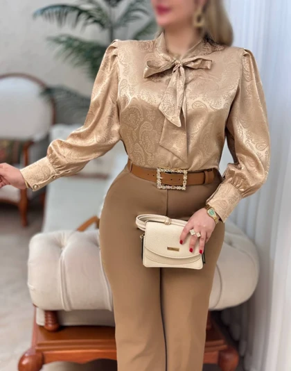 شومیز کرواتی مدل نرگس کد 50210