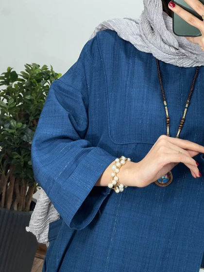 مانتو بلند مغزی دوزی بهسا