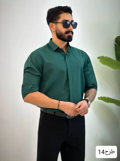 پیراهن پارچه ای ساده_کد4286
