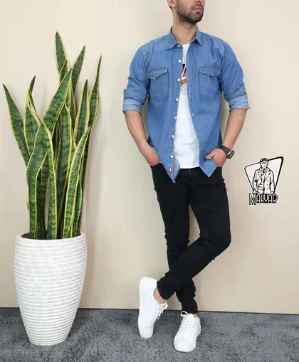 پیراهن جین مردانه LEVI'S