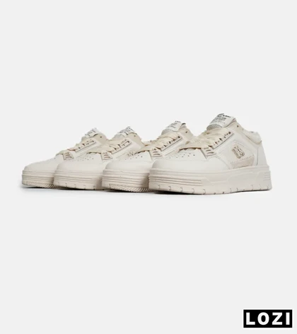 کفش کتانی کرم AMIRI MA2 Leather