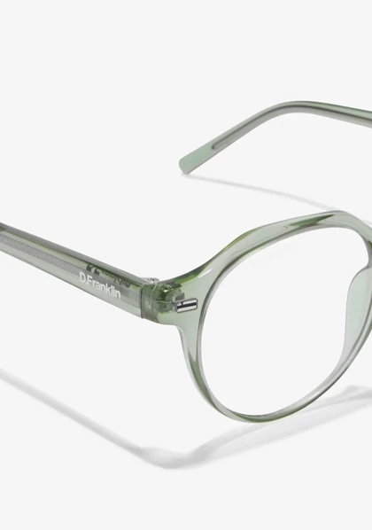 عینک فتوکرومیک دی فرانکلین مدل D.franklin Ultra Light S Round Full Photochromic Green / Brown