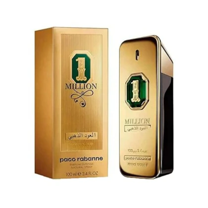 ادو پرفیوم مردانه پاکو رابان مدل One Million Golden Oud حجم 100ml