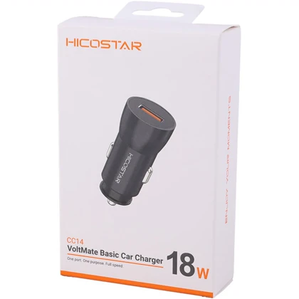شارژر فندکی فست شارژ هایکو استار HICOSTAR مدل HS-CC14