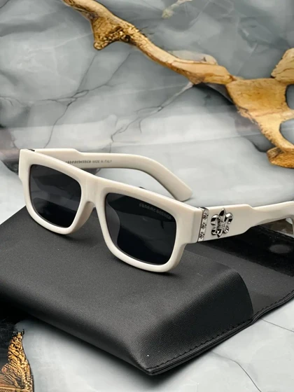 عینک افتابی یونیسکس برند CHROME HEARTS کروم هاتز ترند خرید اقساطی