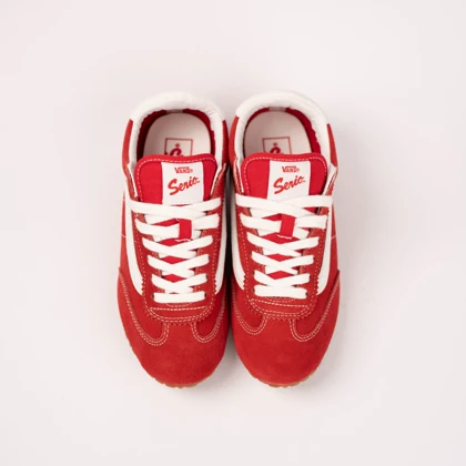 کفش ونس مدل سوپر لو/Vans super lowpro red