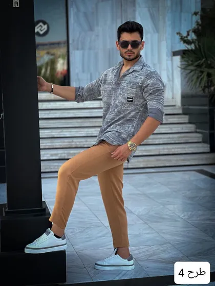 پیراهن قزل آلا _ کد 1003