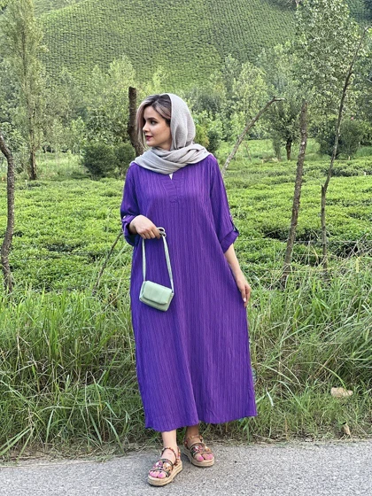 پیراهن مانتویی نفس