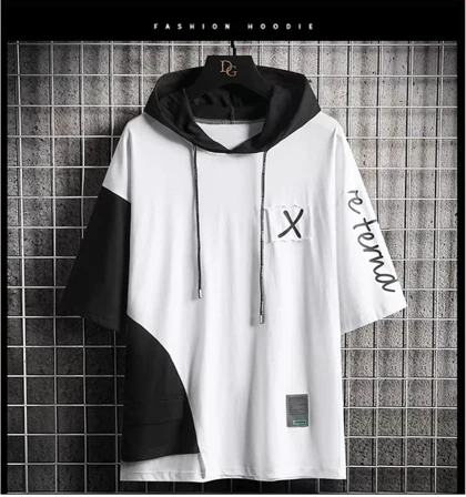 تیشرت کلاه دار لش