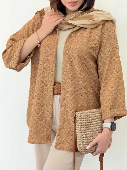 شومیز طرح لوزی سیما