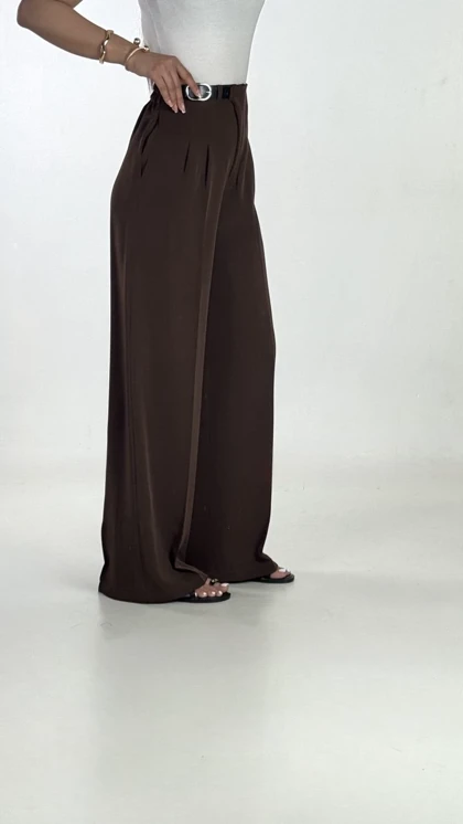 شلوار  بگ کمربندی  کد 200290