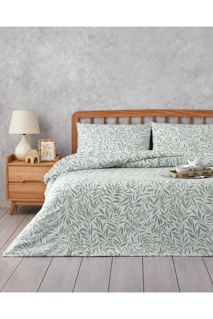 سرویس روتختی یک نفره English Home مدل Leaf Dream پنبه پلی‌استر