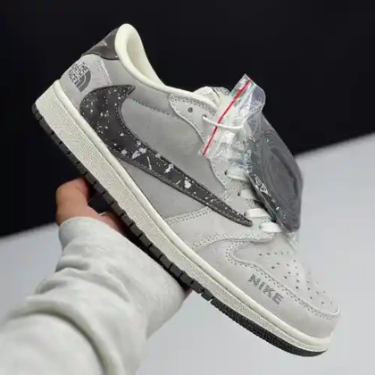 کفش نایک جردن وان لو تراویس اسکات نورث فیس Jordan 1 Low Travis Scott x North Face