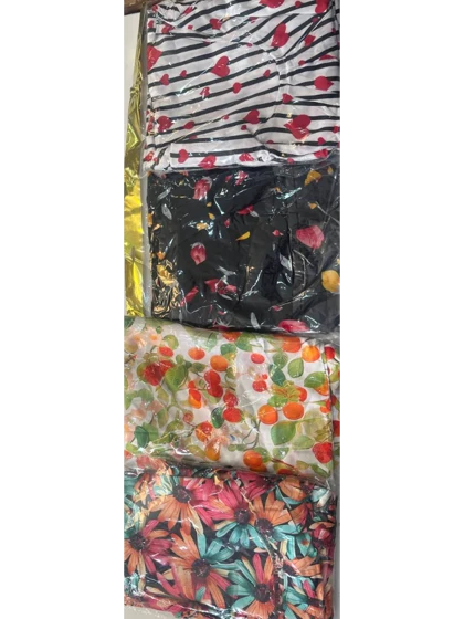 سارافون خارجی سرشانه چین‌دار - کد: 14005