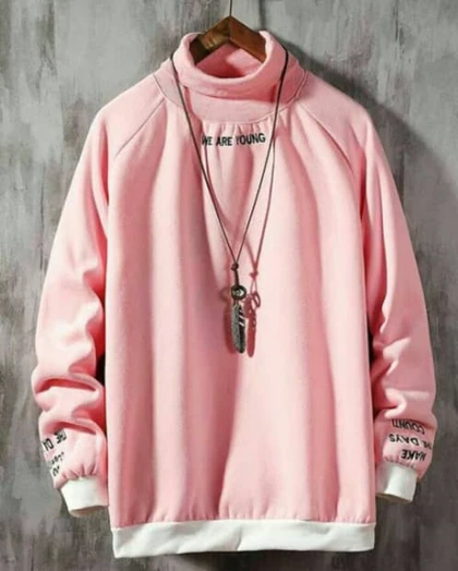 یقه اسکی رگلان 3 نخ پنبه کرک دار