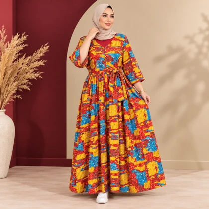 پیراهن هندی سنتی مدل پنجابی کد 6065