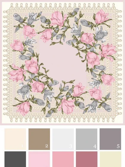 روسری ابریشم مارکا