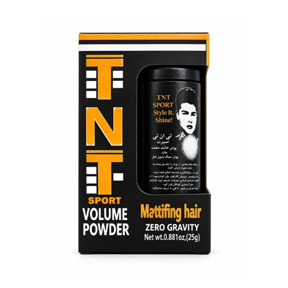 پودر حجم‌دهنده مو تی ان تی TNT مدل Sport Volume Powder