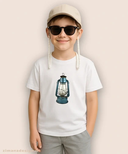 تیشرت بچگانه نوستالژی طرح فانوس