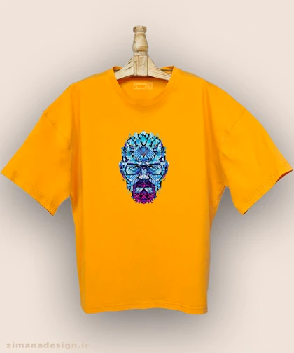 تیشرت لش مردانه و زنانه طرح بریکینگ بد شخصیت والتر وایت کد 878