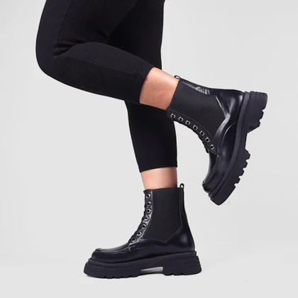 کفش نیم بوت زنانه مدل 0168_Boots