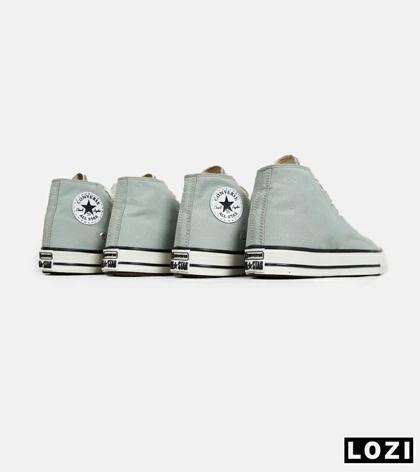 کفش کتانی ساق‌دار مردانه و زنانه سبز All STAR مدل 7086