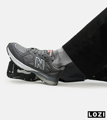 کفش کتانی طوسی فیلی NEW BALANCE 990