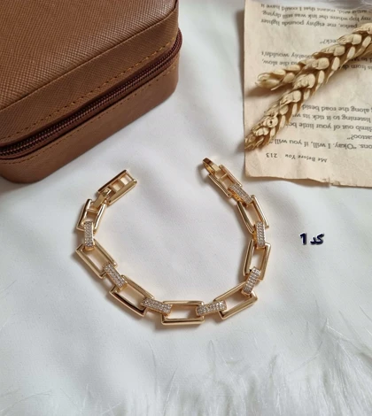 دستبند طرح طلا Cm D28
