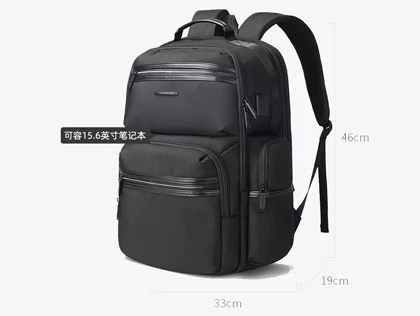 کوله پشتی لپ تاپ 15.6 اینچ بنج Bange اصل مدل BG-2601 با پورت USB