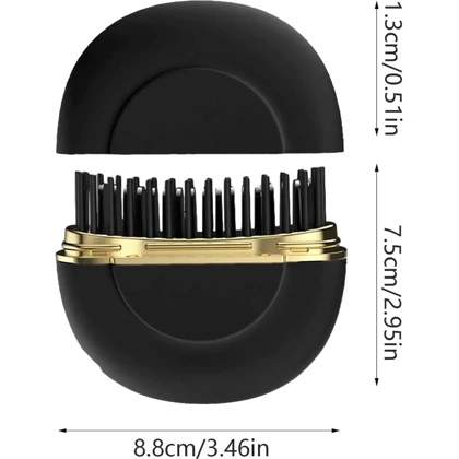 برس حرارتی شارژی صاف کننده مو مدل HG-168 مینی سه حالته