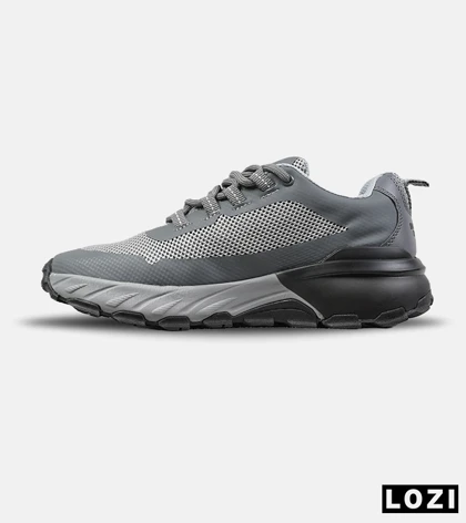 کفش کتانی طبی ورزشی طوسی SKECHERS max protect مدل 7790