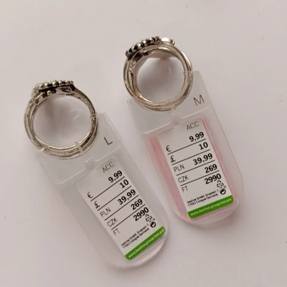 پک 3تایی انگشتر سیاه قلم
