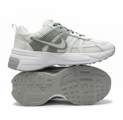 کفش کتانی نایک V2K Run سفید طوسی کد 294988