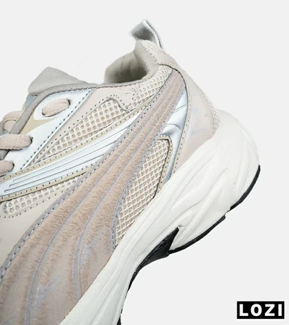 کفش کتانی ورزشی کرم مردانه و زنانه PUMA Velophasis مدل 8522