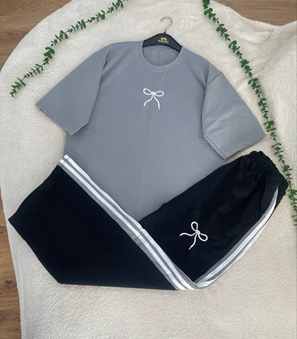 تیشرت شلوار پاپیونی گلکسی