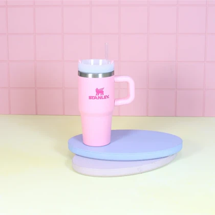 استنلی تامبلر مینی 550 میلی‌لیتری صورتی پاستل