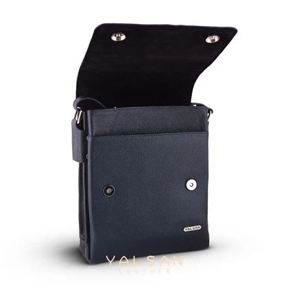 کیف دوشی مردانه چرم یلسان مدل رادمان کد 044-MC