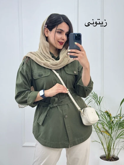 مانتو کتان جلوه