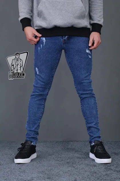 شلوار جین زاپ‌دار TOMMY