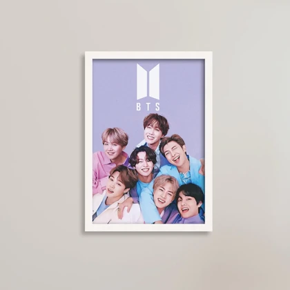تابلو گروه بی تی اس BTS