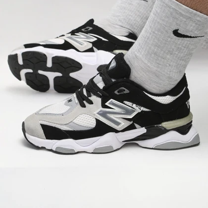 کفش و کتانی مردانه مدل نیوبالانس 9060 NEW BALANCE رنگ مشکی طوسی کد 89254