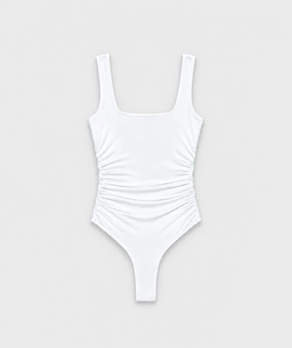 بادی یقه مربعی لاکرا Zara241