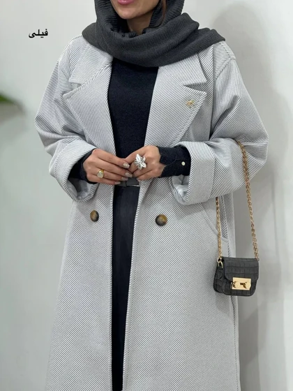 پالتو فوتر بلند آستردار ماهرخ