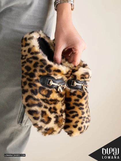 اسلیپر پشمی هاله لومانا - کد 2596