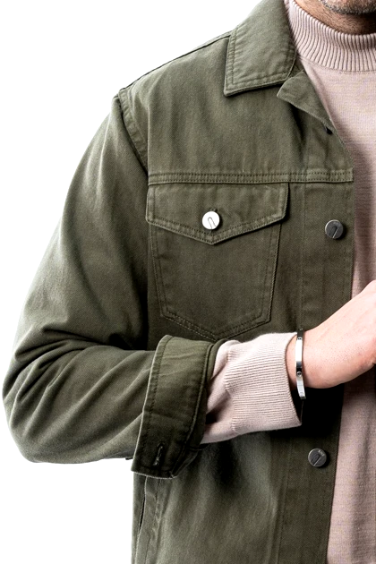 کت کتان چهار جیب مردانه