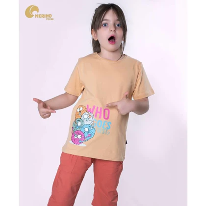 تیشرت تک دخترانه کد 1189
