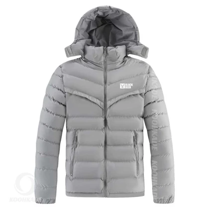 کاپشن دو رو مردانه BLACK DEER T12