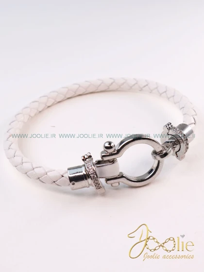 دستبند امگا مستر نگین‌دار کد B2107