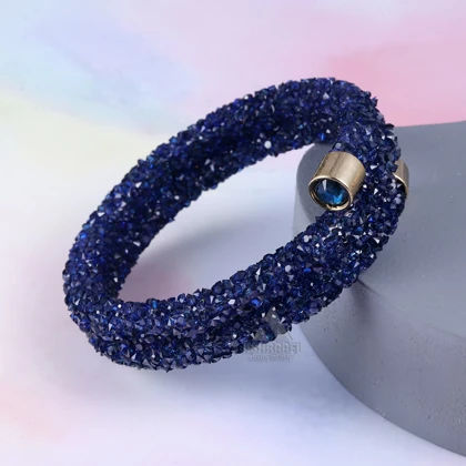 دستبند طرح کریستالی سواروسکی Crystal Bangle Bracelet-02